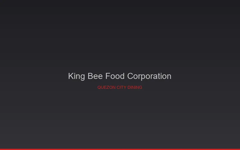 King Bee Food Corporation